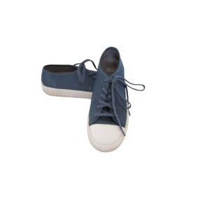 Eileen Fisher Blue/White Leather Sneakers or Trainers Size 10M